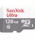 Карта памяти microSD 128Gb SanDisk Ultra class 10 UHS-I + SD адаптер (SDSQUNR-128G-GN3MA)