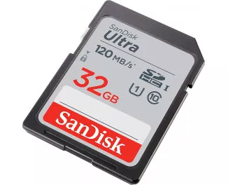 Карта пам'яті SD 32Gb SanDisk Ultra Class 10 (SDSDUN4-032G-GN6IN)