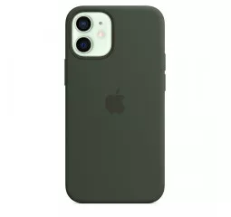 Чехол для Apple iPhone 12 mini  Silicone Case Green