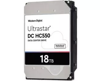 Жесткий диск 18 TB WD Ultrastar DC HC550 (WUH721818ALE6L4 / 0F38459)