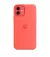 Чехол для Apple iPhone 12 mini  Silicone Case with MagSafe Pink Citrus