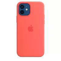 Чехол для Apple iPhone 12 / 12 Pro  Silicone Case with MagSafe Pink Citrus
