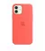 Чехол для Apple iPhone 12 / 12 Pro  Silicone Case with MagSafe Pink Citrus