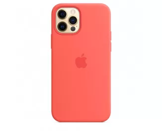 Чохол для Apple iPhone 12 / 12 Pro Silicone Case with MagSafe Pink Citrus