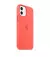 Чехол для Apple iPhone 12 / 12 Pro  Silicone Case with MagSafe Pink Citrus