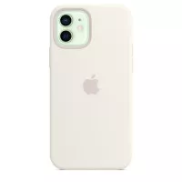 Чохол для Apple iPhone 12 / 12 Pro Silicone Case with MagSafe White