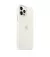 Чехол для Apple iPhone 12 / 12 Pro  Silicone Case with MagSafe White