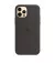 Чехол для Apple iPhone 12 Pro Max  Silicone Case with MagSafe Black