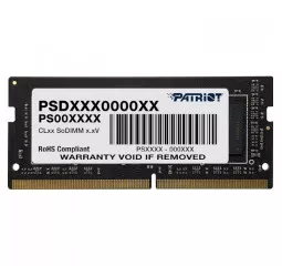 Пам'ять для ноутбука SO-DIMM DDR4 16 Gb (2666 MHz) Patriot (PSD416G266681S)