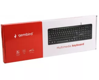 Клавиатура Gembird KB-UM-106-UA Black USB UKR
