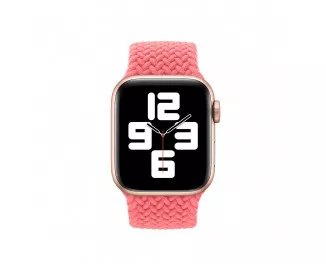 Плетений монобраслет Apple Watch 38/40/41 mm Apple Braided Solo Loop Pink Punch (MY6E2), Size 5