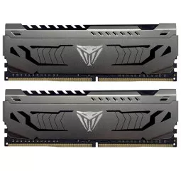 Оперативная память DDR4 16 Gb (3733 MHz) (Kit 8 Gb x 2) Patriot Viper Steel Gray (PVS416G373C7K)