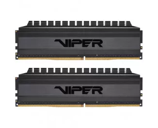 Оперативна пам'ять DDR4 64 Gb (3200 MHz) (Kit 32 Gb x 2) Patriot Viper Blackout (PVB464G320C6K)