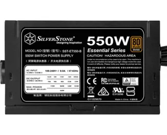 Блок питания 550W SilverStone Strider (SST-ET550-B)