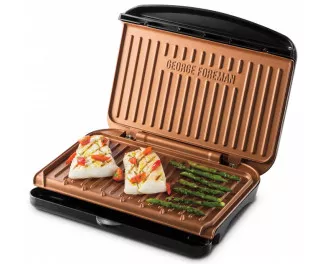 Електрогриль притискний George Foreman Fit Grill Copper Medium (25811-56)