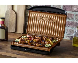Електрогриль притискний George Foreman Fit Grill Copper Medium (25811-56)