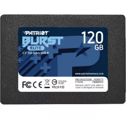 SSD накопичувач 120Gb Patriot Burst Elite (PBE120GS25SSDR)