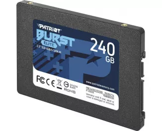 SSD накопичувач 240Gb Patriot Burst Elite (PBE240GS25SSDR)