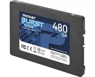 SSD накопитель 480Gb Patriot Burst Elite (PBE480GS25SSDR)