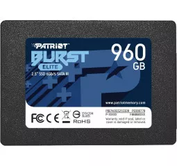 SSD накопичувач 960Gb Patriot Burst Elite (PBE960GS25SSDR)