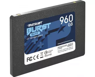 SSD накопитель 960Gb Patriot Burst Elite (PBE960GS25SSDR)