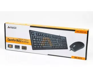 Клавіатура та миша A4Tech KRS-8372 Black USB