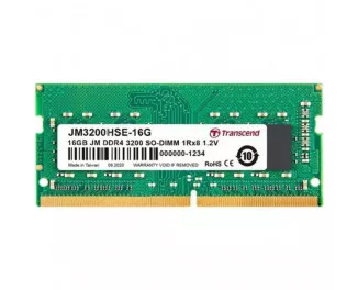 Пам'ять для ноутбука SO-DIMM DDR4 16 Gb (3200 MHz) Transcend (JM3200HSE-16G)