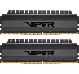 Оперативная память DDR4 16 Gb (3600 MHz) (Kit 8 Gb x 2) Patriot Viper 4 Blackout (PVB416G360C8K)