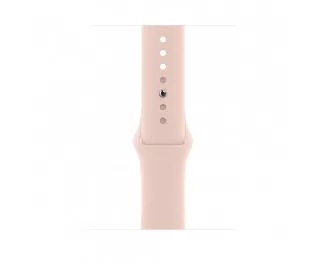 Силиконовый ремешок для Apple Watch 42/44/45 mm Apple Sport Band Pink Sand (MTPM2)