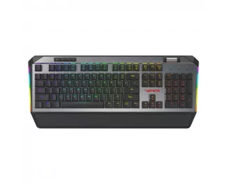 Клавіатура Patriot V765 Mechanical RGB Gaming Kailh Box White (PV765MBWUXMGM) Black/Silver USB