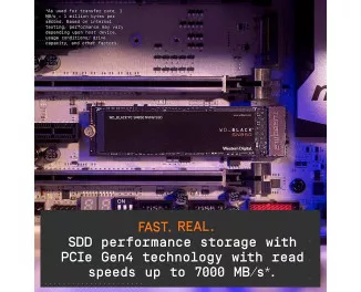 SSD накопичувач 1 TB WD Black SN850 (WDS100T1X0E)