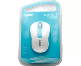 Мышь беспроводная Rapoo M10 Plus Wireless Blue