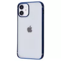 Чехол для Apple iPhone 12 mini  Baseus Shining Case (Anti-Fall) Navy Blue