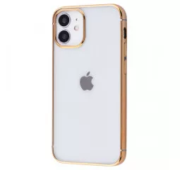 Чехол для Apple iPhone 12 mini  Baseus Shining Case (Anti-Fall) Golden