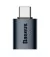 Адаптер - перехідник USB Type-C > USB Baseus Ingenuity Series Mini OTG (ZJJQ000003) Blue