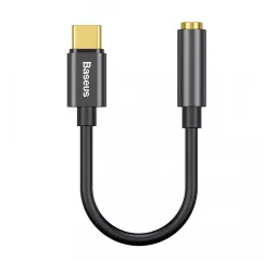 USB-адаптер Type-C > 3.5 мм AUX Baseus L54 (CATL54-01) Black