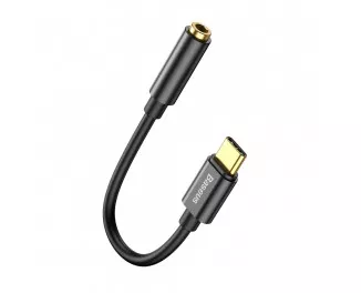USB-адаптер Type-C > 3.5 мм AUX Baseus L54 (CATL54-01) Black