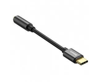USB-адаптер Type-C > 3.5 мм AUX Baseus L54 (CATL54-01) Black