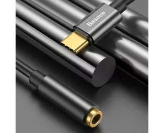USB-адаптер Type-C > 3.5 мм AUX Baseus L54 (CATL54-01) Black