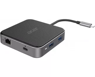 Адаптер USB Type-C > Hub  Acer 7 in 1 Type-C Dongle (HP.DSCAB.013)