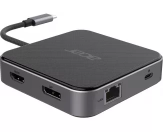 Адаптер USB Type-C > Hub  Acer 7 in 1 Type-C Dongle (HP.DSCAB.013)