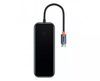 Адаптер USB Type-C > Hub  Baseus AcmeJoy 4in1 (HDMI, 3xUSB3.0, Type-C PD&Data) (WKJZ010013) Dark Dray