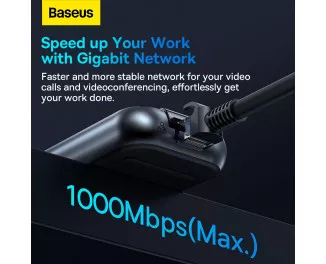 Адаптер USB Type-C > Hub  Baseus AcmeJoy 6in1 (HDMI, 2xUSB3.0, USB2.0, Type-C PD&Data, RJ45) (WKJZ010313) Dark Dray