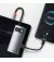 Адаптер USB Type-C > Hub Baseus Metal Gleam Multi-functional 4-in-1 (PD, USB, HDMI) (CAHUB-CY0G) Gray
