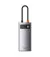 Адаптер USB Type-C > Hub  Baseus Metal Gleam Multi-functional 4-in-1 (PD, USB, HDMI) (CAHUB-CY0G) Gray