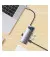Адаптер USB Type-C > Hub  Baseus Metal Gleam Multi-functional 4-in-1 (PD, USB) (WKWG070013) Gray