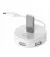Адаптер USB Type-C > Hub  Baseus Round Box 5-in-1 0.12m (USB 2.0, USB 3.0, MicroUSB) (CAHUB-G02) White