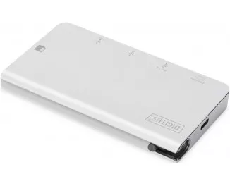 Адаптер USB Type-C > Hub DIGITUS USB-C 6-port Travel Dock (DA-70867)