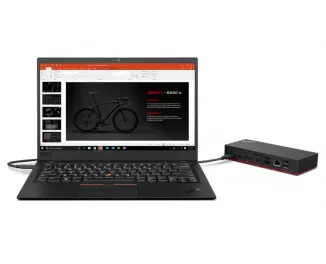 Адаптер USB Type-C > Hub  Lenovo ThinkPad Universal USB-C Smart Dock (40B20135EU)