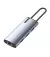 Адаптер USB Type-C > Hub  СolorWay USB-C 6-в-1 Dark Grey (CW-HUB02)